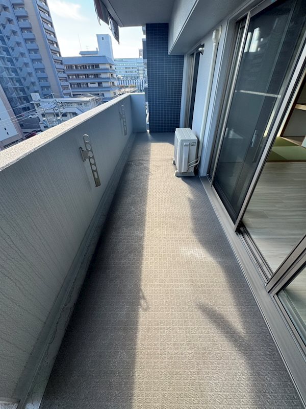 シャトレ大手町 Ｎ棟 ベランダ