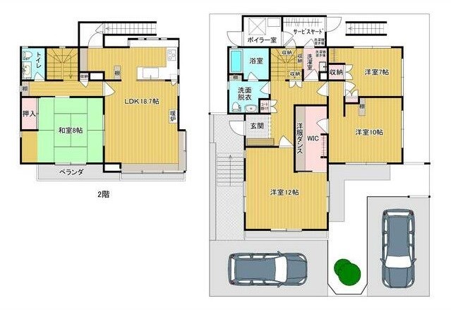 Y.SUZUKI HOUSE 間取り