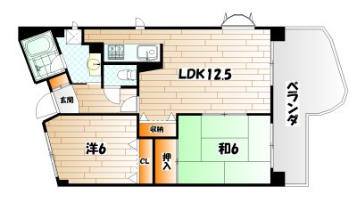 ピュアライフビル   間取り