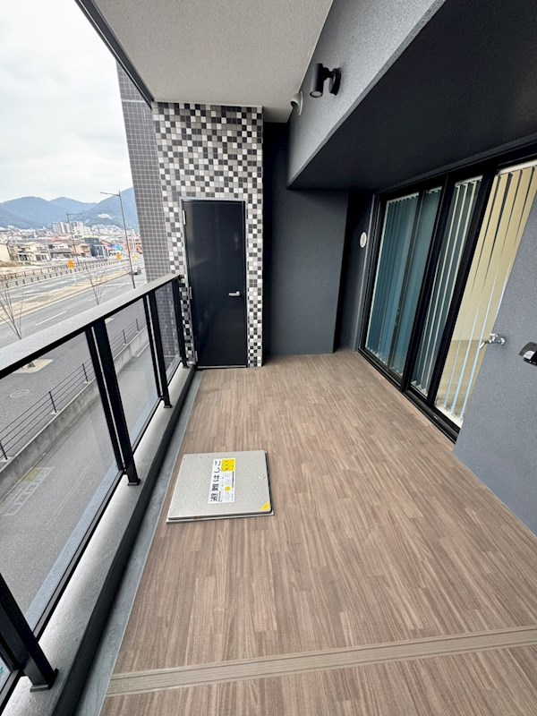 ライブスクエア小倉駅オーシャンテラス ベランダ