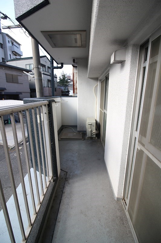歯大前スカイマンション ベランダ