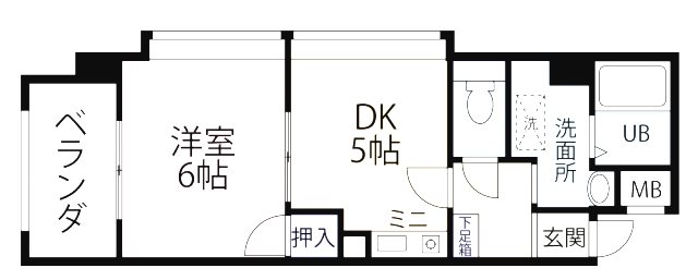 ハートピア鍛治町 間取り