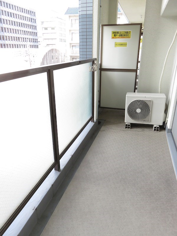 ハートピア鍛治町 ベランダ