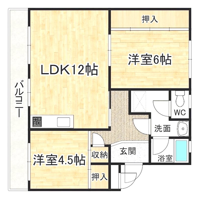 アブニール篠崎第一ビル  間取り
