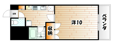 サルヴァトーレ西小倉  間取り