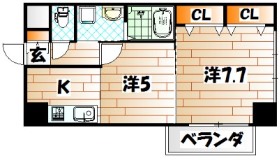 ヒット馬借テラス  間取り