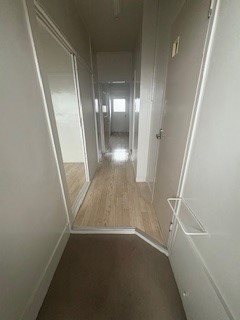 三六アパート 玄関
