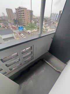 三六アパート ベランダ