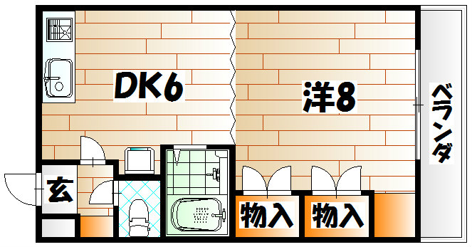 グリーンスポット  間取り