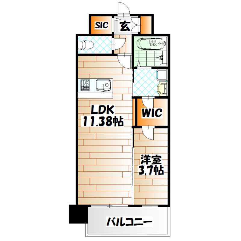 レジェンド高見  間取り
