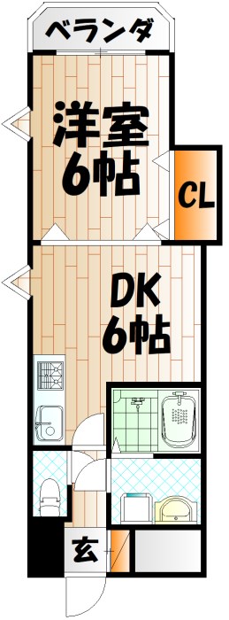 ヒット馬借BLD   間取り