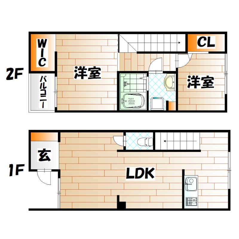 N-TERRACE黄金町  間取り