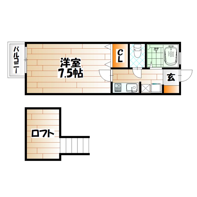 ＭｏｏＮ江南町 間取り