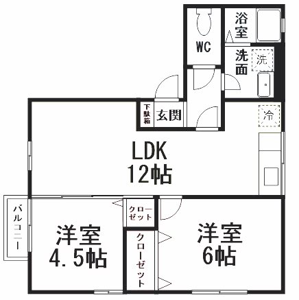 菜摘館  間取り