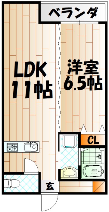 三萩野ビル  間取り