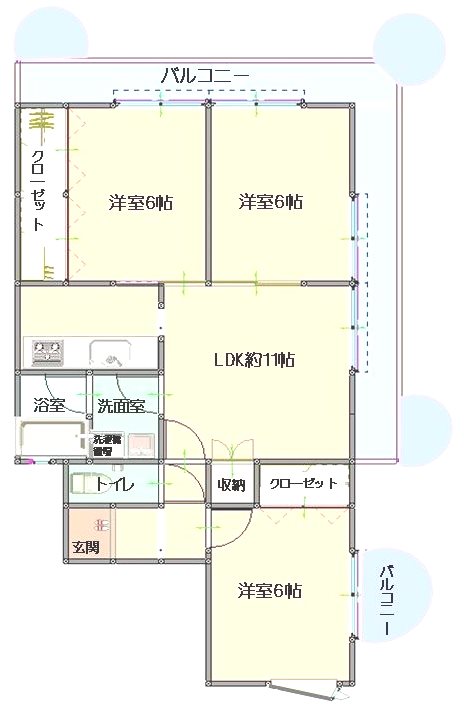 アーバンライフSOMA  間取り