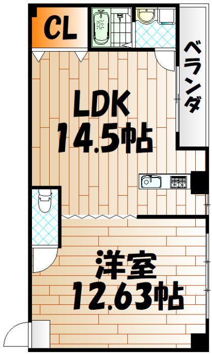三萩野ビル  間取り