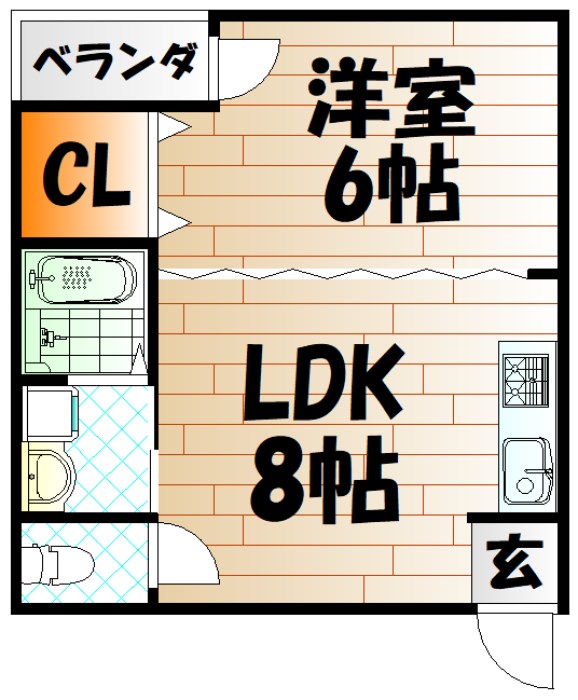三萩野ビル  間取り