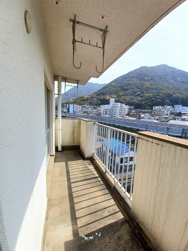 タニガシラハイツ ベランダ