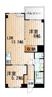 城野駅前ビル 間取り