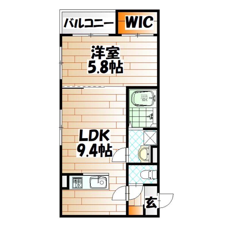 グランソレイユ篠崎  間取り