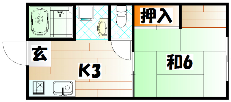 サンヴィレッジ虹山 間取り