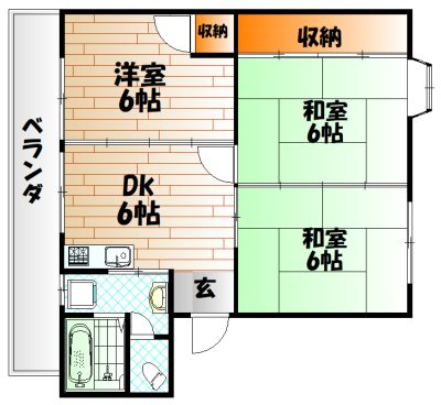 ハイツ池田  間取り