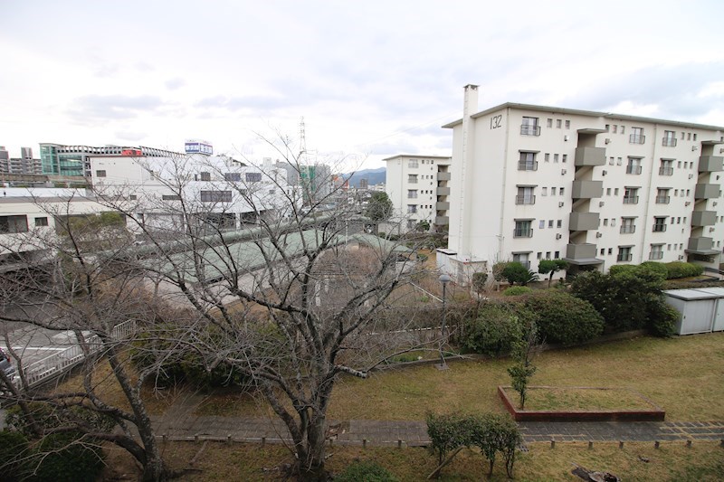 徳力団地 131棟 眺望