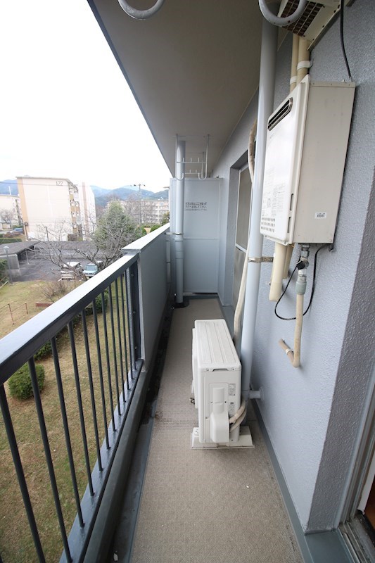 徳力団地 131棟 ベランダ