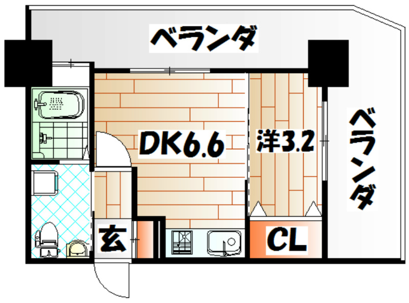 NO.71　オリエント　トラストタワー 間取り