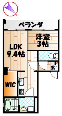 ラフィーネ門司港  間取り