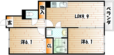 サンリマーレ 間取り