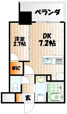 コンダクトレジデンスKONYA   間取り