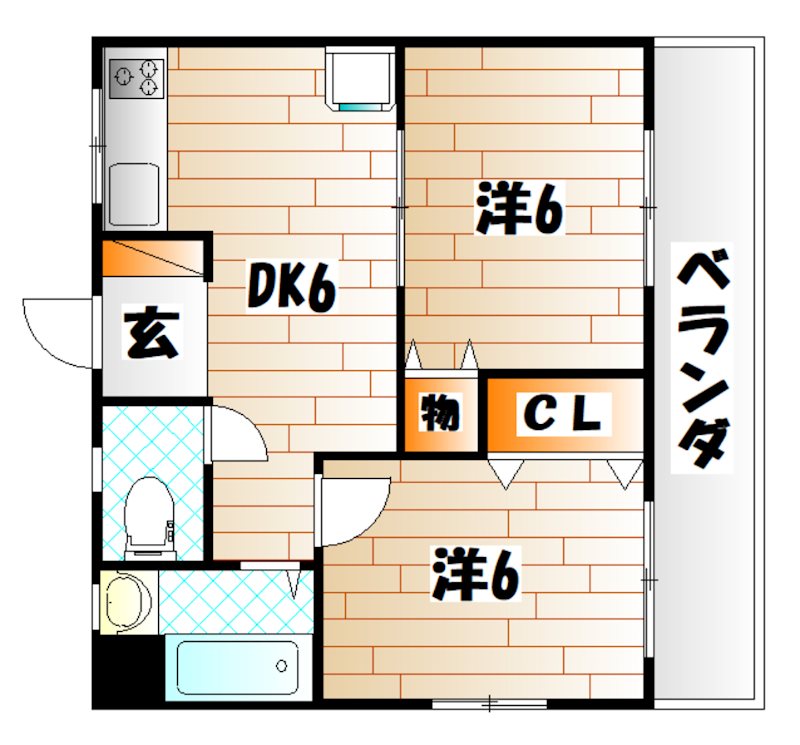 橋本ビル  間取り