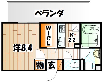 D-room城野  間取り