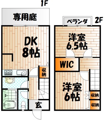 メゾン・ド・エスポワール　B棟 間取り