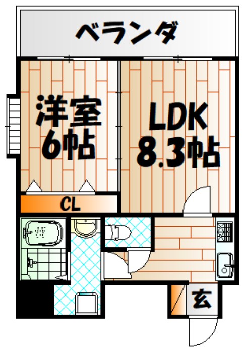 HAMIEL KOKURA 間取り