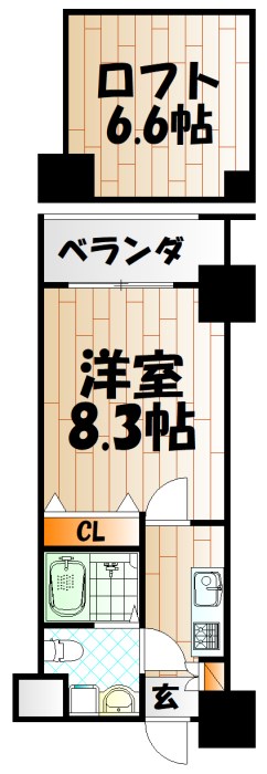 NO.71　オリエント　トラストタワー 間取り