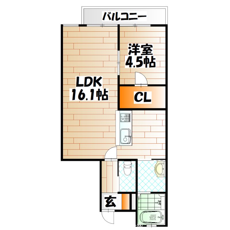 La Casa Felice  間取り