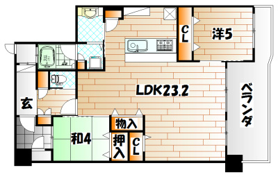 リヴィエール井堀リゾシア  間取り
