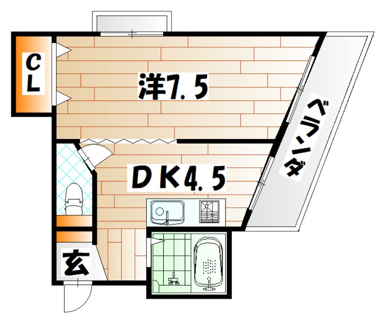 第2矢代マンション 間取り