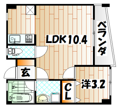FORZA馬借 間取り
