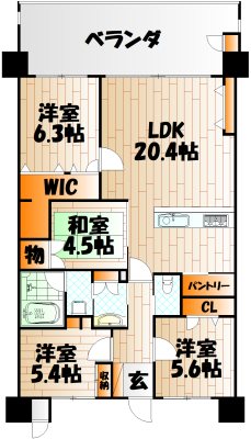 アーティックス馬借ヘリテイジ 間取り