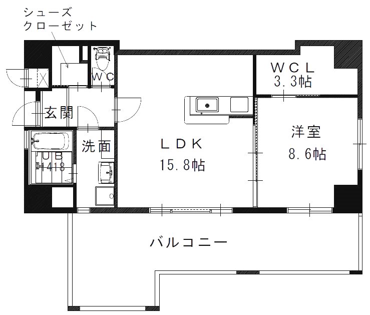 SQUARE152 間取り