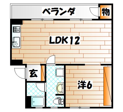 REGIS南丘  間取り