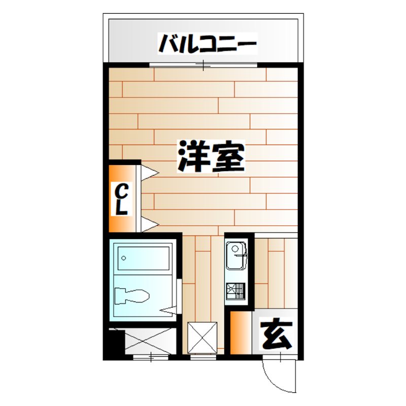 サンモリッツ小倉弐番館   間取り