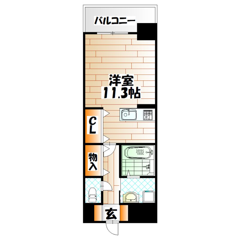 Brelia MIHAGINO 間取り