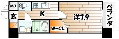 アクシオ北九州   間取り