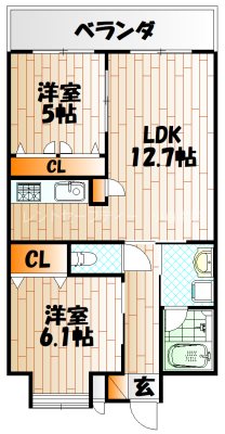 リード大手町  間取り