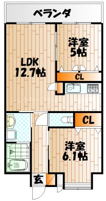 リード大手町  間取り
